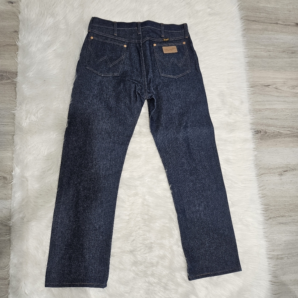 Vintage Wrangler Men's Classic Blue Jeans